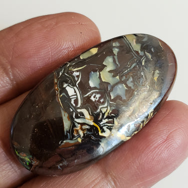 Natural Boulder Opal Cabochon. Size- approx. 45x23mm